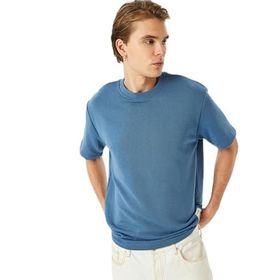 Koton 7YAK12914UK038 Crew Neck Kadın T-shirt
