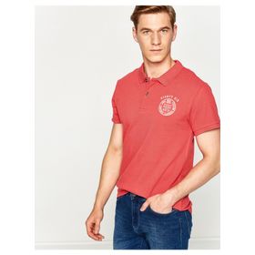 Koton 7YAM12134LK Mercan Erkek T-Shirt
