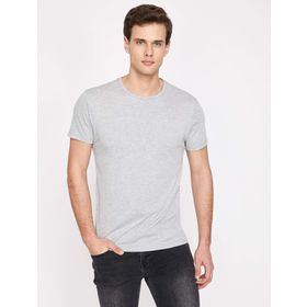 Koton 8KAF10243GK Gri Kadın T-Shirt