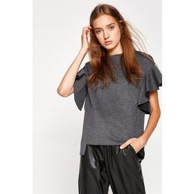 Koton 8KAF10243GK Gri Kadın T-Shirt