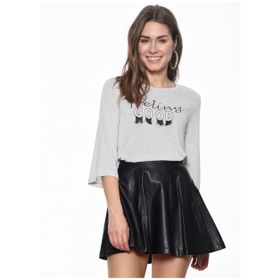 Koton 8KAK96244OT Lacivert Kadın Kazak