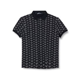 Koton 8KKB16378TK Siyah Polo Yaka Erkek Çocuk T-Shirt