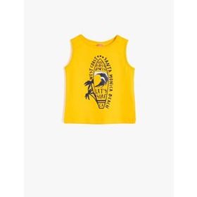 Koton 8YAK32841YK000 Baskılı Kadın Atlet