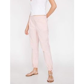 Koton 8YAK46293IW Pembe Kadın Pantolon