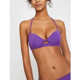 Koton 8YAK89516OM307 Düz Bikini Üstü