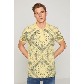 Koton 8YAM11056LK Sarı Erkek T-Shirt