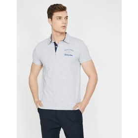 Koton 8YAM11192OK Gri Erkek T-Shirt