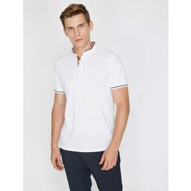 Koton 8YAM11300LK Beyaz Erkek T-Shirt