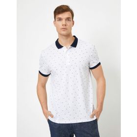 Koton 8YAM11300LK Beyaz Erkek T-Shirt