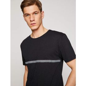 Koton 8YAM11582MK Siyah Kısa Kollu Bisiklet Yaka Erkek T-Shirt