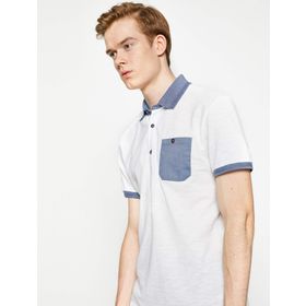Koton 8YAM11939LK Beyaz Erkek T-Shirt