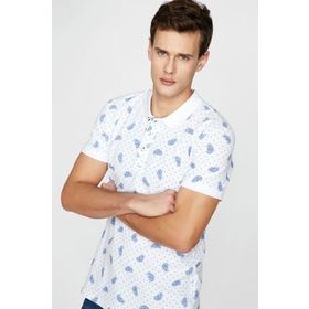 Koton 8YAM11939LK Beyaz Erkek T-Shirt