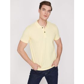 Koton 8YAM15203LK Sarı Kısa Kollu Erkek T-shirt