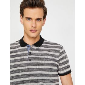 Koton 8YAM95243NT Siyah Erkek T-Shirt