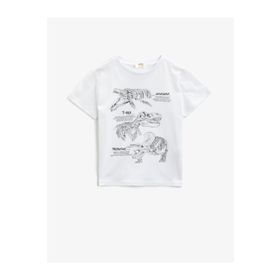 Koton 8YKB16492TK420 Avengers Baskılı Erkek Çocuk T-shirt