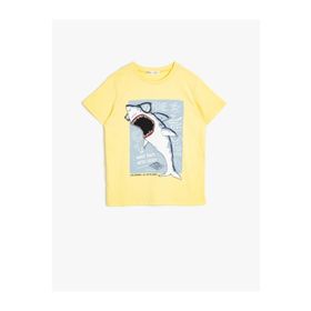 Koton 8YKB16492TK420 Avengers Baskılı Erkek Çocuk T-shirt