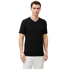 Koton 999 Erkek Siyah Basic Bisiklet Yaka Kollu T-shirt