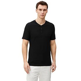 Koton 999 Erkek Siyah Basic Bisiklet Yaka Kollu T-shirt