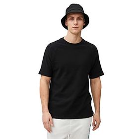 Koton 999 Erkek Siyah Basic Bisiklet Yaka Kollu T-shirt