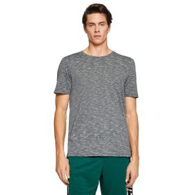 Koton 999 Erkek Siyah Basic Kırçıllı Bisiklet Yaka Slim Fit T-shirt