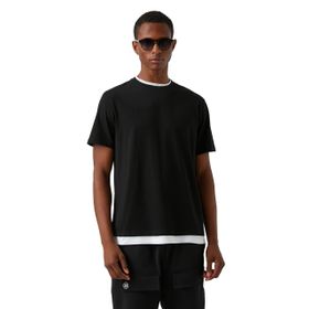 Koton 999 Erkek Siyah Standart Fit Basic T-shirt