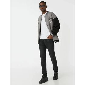 Koton 999 Erkek Slim Fit Kot Brad Jean Siyah Pantolon