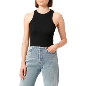 Koton 999 Kadın Siyah Bisiklet Yaka Kolsuz Atlet T-shirt