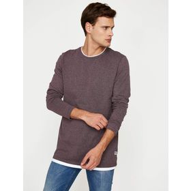 Koton 9KAK13778EK Bordo Kadın T-Shirt