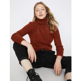 Koton 9KAK92348HT Bordo Kadın Kazak