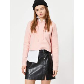 Koton 9KAL11155JK Pembe Kadın Sweatshirt