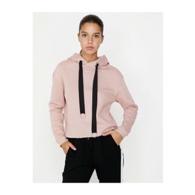 Koton 9KAL11155JK Pembe Kadın Sweatshirt