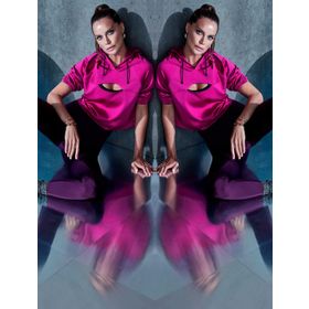 Koton 9KAL11441JK Pembe Kadın Sweatshirt