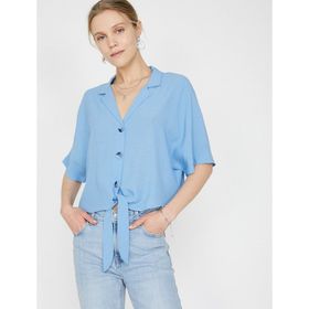 Koton 9YAF60230GW052 Ss Kadın Shirts