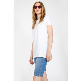Koton 9YAK47678MDFA7 Kadın Normal Bel Jean Şort