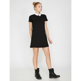 Koton 9YAK88127PW01K The Striped Dress Çizgili Kadın Elbise