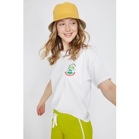 Koton 9YAL18329IK Beyaz T-shirt Ss