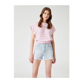 Koton 9YAL18960IK001 Koton Love Kadın T-Shirt