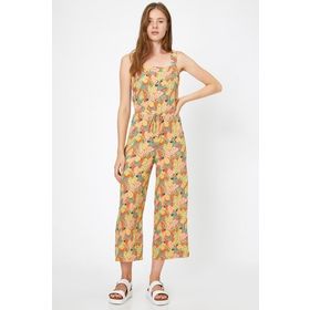 Koton 9YAL48158IW19E Desenli Kadın Tulum