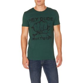 Koton 9YAM11139CK750 Baskili Erkek T-Shirt