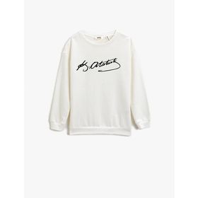 Koton Atatürk İmzalı Sweatshirt
