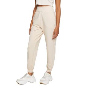 Koton Bej 060 Beli Lastikli Cepli Jogger Kadın Eşofman Altı