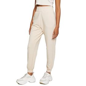 Koton Bej 060 Beli Lastikli Cepli Jogger Kadın Eşofman Altı