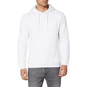 Koton Beyaz Erkek Basic Kapüşonlu Sweatshirt