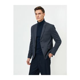 Koton Cep Detayli Dügmeli Blazer Ceket 0YAM59065NK
