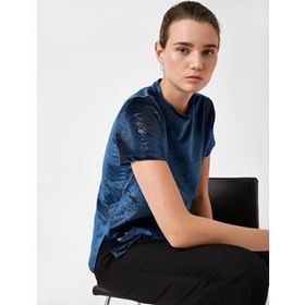 Koton Erkek Basic Kisa Kollu Bisiklet Yaka Tisört Lacivert 1YAM12136LK747XXL