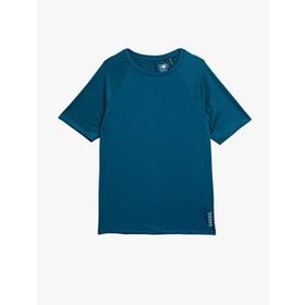 Koton Erkek Basic Kisa Kollu Bisiklet Yaka Tisört Lacivert 1YAM12136LK747XXL