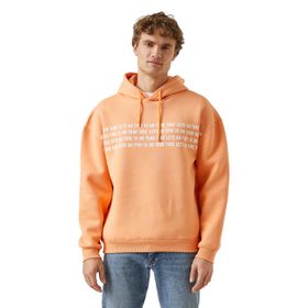 Koton Erkek Baskılı Kapüşonlu Sweatshirt