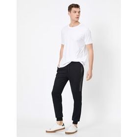 Koton Erkek Cepli Jogger Esofman Alti Seritli Beli Baglamali Gri 1YAM45027MK027M