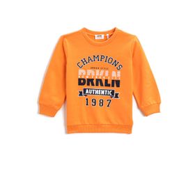 Koton Erkek Çocuk Baskılı Uzun Kollu Sweatshirt