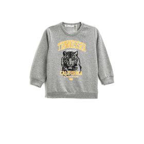 Koton Erkek Çocuk Baskılı Uzun Kollu Sweatshirt